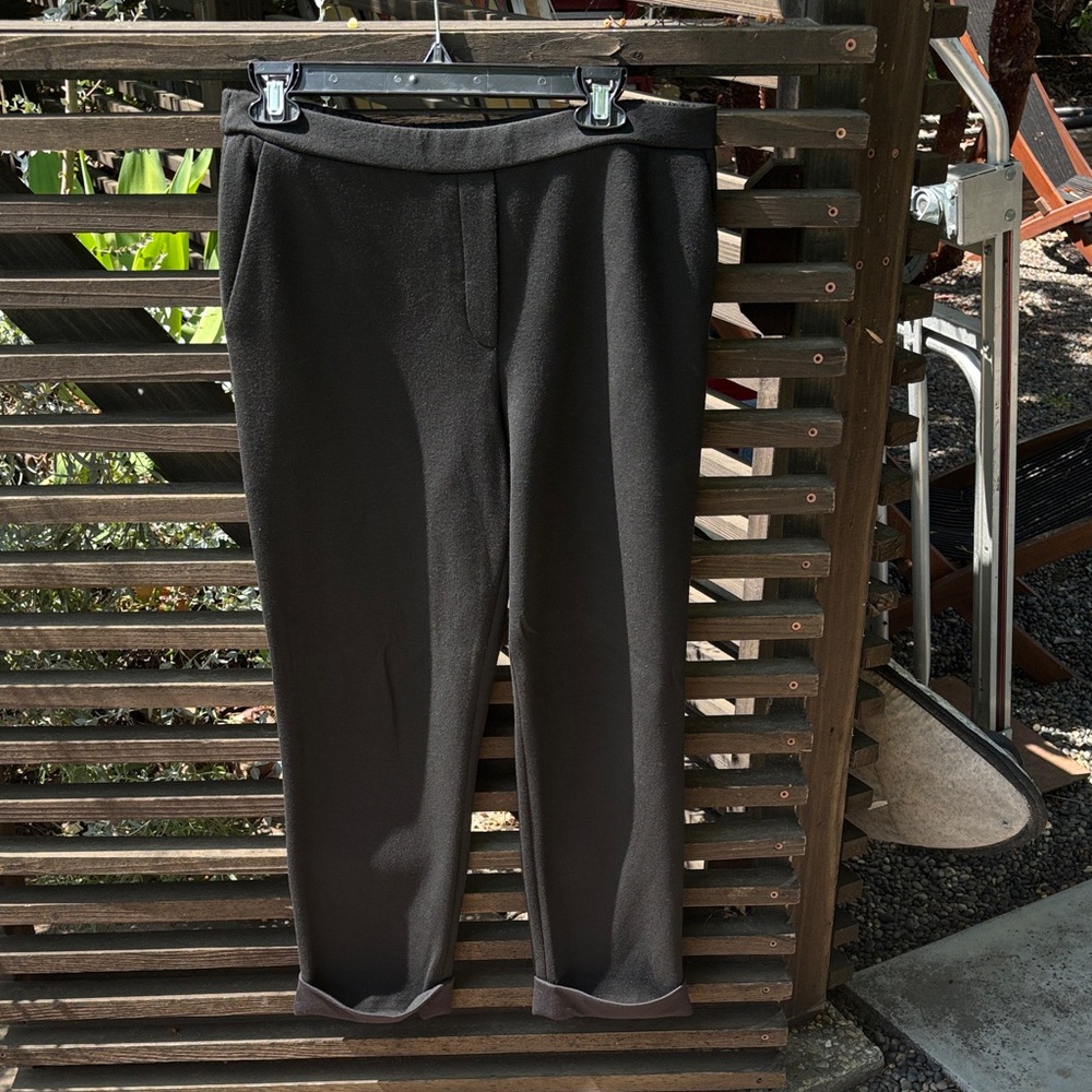 Theory Treeca pull-on pants women size 10 black
